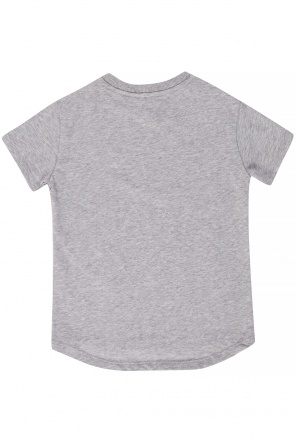 T-shirt with a print and logo, zdjęcie 2 T-shirt with a print and logo od Kenzo Kids